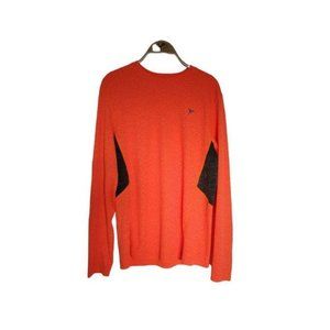*3/$15* Old Navy Active Long Sleeve Athletic Tee Go Dry Orange M